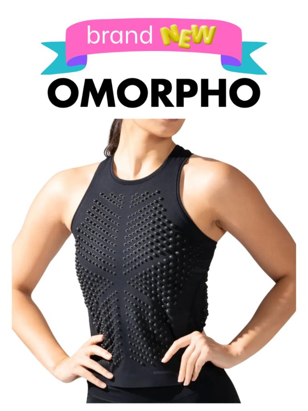 Omorpho G-Tank Top 0.6 LB Micro-weighted Elegance Size Medium NEW